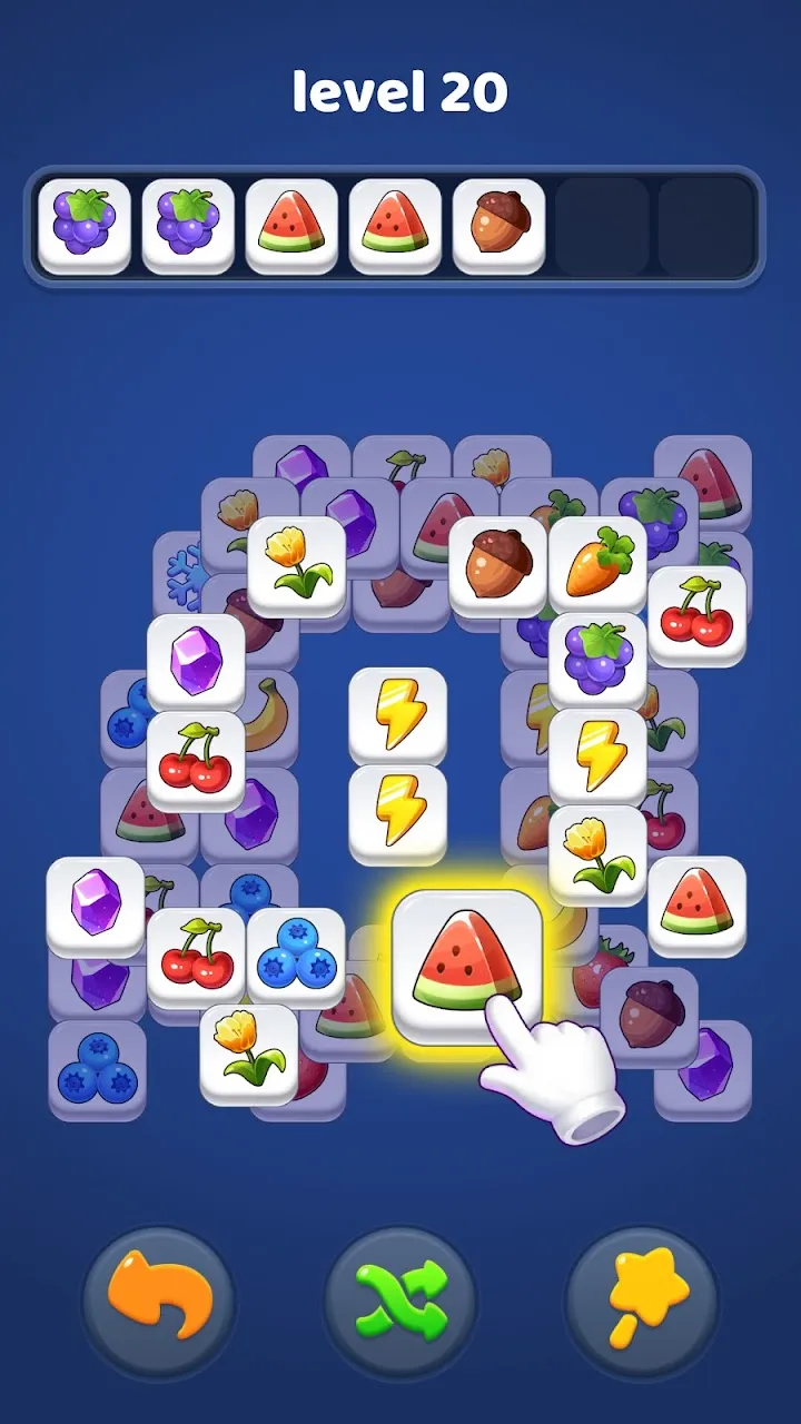 Widok planszy Tile Clear